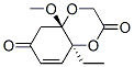 1,4-Benzodioxin-2,6(3h,5h)-dione,8a-ethyl-4a,8a-dihydro-4a-methoxy-,(4as,8as)-(9ci) Structure,596797-09-0Structure