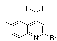 2-Bromo-6-fluoro-4-(trifluoromethyl)quinoline Structure,596845-30-6Structure