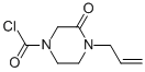 1-Piperazinecarbonyl chloride,3-oxo-4-(2-propenyl)-(9ci) Structure,59702-93-1Structure