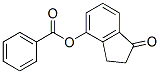 1-Oxo-2,3-dihydro-1H-inden-4-yl benzoate Structure,59725-61-0Structure