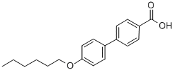 4-(Hexyloxy)-4-biphenylcarboxylic acid Structure,59748-16-2Structure