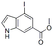 4-碘-6-吲哚羟酸甲酯结构式_597562-19-1结构式