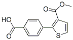 4-(3-(Methoxycarbonyl)thiophen-2-yl)benzoic acid Structure,597565-47-4Structure