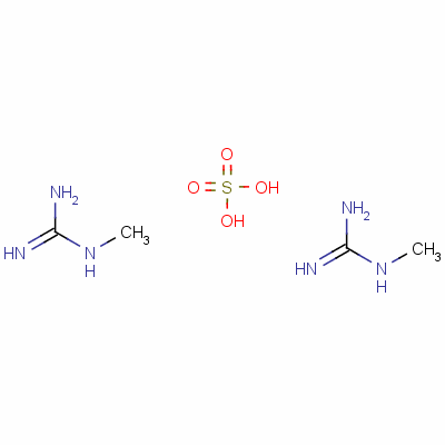 1-甲基硫酸胍结构式_598-12-9结构式