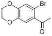 1-(7-Bromo-2,3-dihydro-1,4-benzodioxin-6-yl)ethan-1-one Structure,59820-90-5Structure