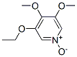 (9CI)-3-乙氧基-4,5-二甲氧基-吡啶,1-氧化物结构式_59823-67-5结构式