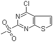 4-Chloro-2-(methylsulfonyl)thieno[2,3-d]pyrimidine Structure,598298-11-4Structure