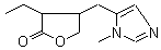 Isopilocarpine nitrate Structure,5984-94-1Structure