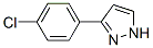 3-(4-Chlorophenyl)pyrazole Structure,59843-58-2Structure