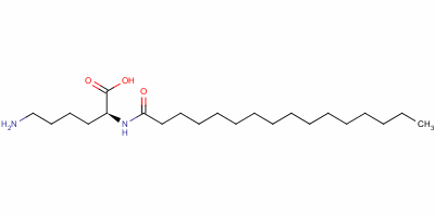 N2-(1-oxohexadecyl)-l-lysine Structure,59866-71-6Structure