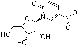 1-(Beta-d-ribofuranosyl)-5-nitropyridine-2(1h)-one Structure,59892-36-3Structure