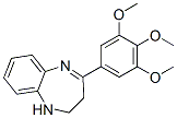 4-(3,4,5-Trimethoxy-phenyl)-2,3-dihydro-1H-benzo[b][1,4]diazepine Structure,59902-16-8Structure