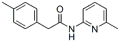 Benzeneacetamide,4-methyl-n-(6-methyl-2-pyridinyl)-(9ci) Structure,599162-59-1Structure