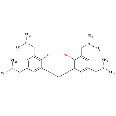 2,2’-Methylenebis[4,6-bis[(dimethylamino)methyl ]phenol ] Structure,59917-57-6Structure