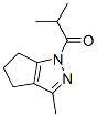 Cyclopentapyrazole,1,4,5,6-tetrahydro-3-methyl-1-(2-methyl-1-oxopropyl)-(9ci) Structure,599199-50-5Structure