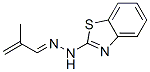 (9CI)-2-甲基-2-丙烯醛-2-苯并噻唑肼酮结构式_59972-83-7结构式