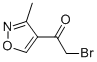 2-Bromo-1-(3-methyl-4-isoxazolyl)ethanone Structure,59986-36-6Structure