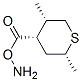 2H-thiopyran-4-carboxylicacid,4-aminotetrahydro-2,5-dimethyl-,(2alpha,4alpha,5alpha)- Structure,59998-11-7Structure