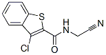 (9ci)-3-氯-n-(氰基甲基)-苯并[b]噻吩-2-羧酰胺结构式_600122-15-4结构式