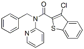 (9ci)-3-氯-n-(苯基甲基)-n-2-吡啶-苯并[b]噻吩-2-羧酰胺结构式_600122-16-5结构式