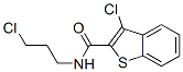 (9ci)-3-氯-n-(3-氯丙基)-苯并[b]噻吩-2-羧酰胺结构式_600122-18-7结构式
