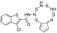 (9ci)-3-氯-n-(5,6-二氢-4H-环戊并噻唑-2-基)-苯并[b]噻吩-2-羧酰胺结构式_600122-49-4结构式