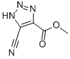 1H-1,2,3-triazole-4-carboxylicacid,5-cyano-,methylester(9ci) Structure,60034-39-1Structure