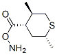 2H-thiopyran-4-carboxylicacid,4-aminotetrahydro-2,5-dimethyl-,(2alpha,4alpha,5beta)- Structure,60046-38-0Structure