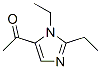 Ethanone, 1-(1,2-diethyl-1h-imidazol-5-yl)-(9ci) Structure,600638-65-1Structure