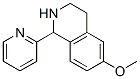 (9ci)-1,2,3,4-四氢-6-甲氧基-1-(2-吡啶)-异喹啉结构式_600647-76-5结构式