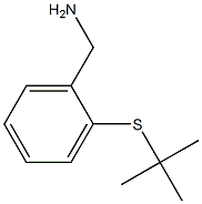 2-叔丁硫基苄胺结构式_600735-66-8结构式