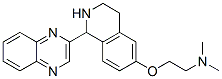 Ethanamine, n,n-dimethyl-2-[[1,2,3,4-tetrahydro-1-(2-quinoxalinyl)-6-isoquinolinyl]oxy]-(9ci) Structure,601462-78-6Structure