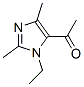 Ethanone, 1-(1-ethyl-2,4-dimethyl-1h-imidazol-5-yl)-(9ci) Structure,601479-51-0Structure