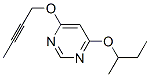 Pyrimidine, 4-(2-butynyloxy)-6-(1-methylpropoxy)- (9ci) Structure,601482-63-7Structure