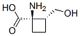 (1r,2r)-(9ci)-1-氨基-2-(羟基甲基)-环丁烷羧酸结构式_601501-26-2结构式