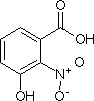 3-羟基-2-硝基苯甲酸结构式_602-00-6结构式