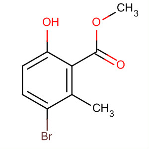 Methyl 3-bromo-6-hydroxy-2-methylbenzoate Structure,603041-59-4Structure