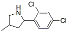 (9CI)-2-(2,4-二氯苯基)-4-甲基-吡咯烷结构式_603068-14-0结构式