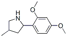 (9CI)-2-(2,4-二甲氧基苯基)-4-甲基-吡咯烷结构式_603068-41-3结构式