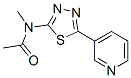 Acetamide, n-methyl-n-[5-(3-pyridinyl)-1,3,4-thiadiazol-2-yl]-(9ci) Structure,603075-49-6Structure