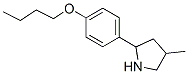 (9CI)-2-(4-丁氧基苯基)-4-甲基-吡咯烷结构式_603089-63-0结构式