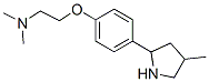 Ethanamine, n,n-dimethyl-2-[4-(4-methyl-2-pyrrolidinyl)phenoxy]-(9ci) Structure,603089-65-2Structure