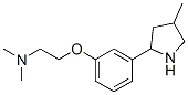 Ethanamine, n,n-dimethyl-2-[3-(4-methyl-2-pyrrolidinyl)phenoxy]-(9ci) Structure,603089-77-6Structure