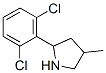 (9CI)-2-(2,6-二氯苯基)-4-甲基-吡咯烷结构式_603089-81-2结构式