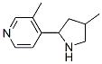 (9CI)-3-甲基-4-(4-甲基-2-吡咯烷)-吡啶结构式_603089-87-8结构式