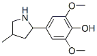 Phenol, 2,6-dimethoxy-4-(4-methyl-2-pyrrolidinyl)-(9ci) Structure,603090-19-3Structure