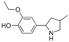 Phenol, 2-ethoxy-4-(4-methyl-2-pyrrolidinyl)-(9ci) Structure,603090-30-8Structure