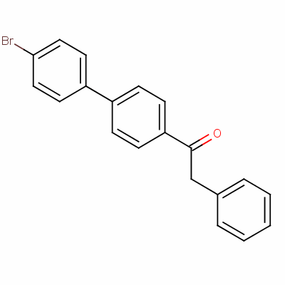 1-(4’-Bromo[1,1’-biphenyl ]-4-yl)-2-phenylethan-1-one Structure,60312-95-0Structure