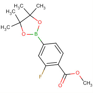 3-Fluoro-4-methoxycarbonylphenylboronic acid pinacol ester Structure,603122-52-7Structure