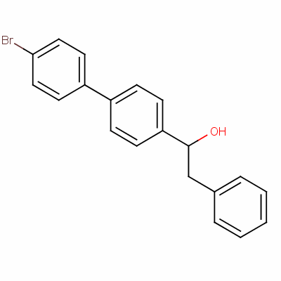 4’-Bromo-alpha-(phenylmethyl)[1,1’-biphenyl ]-4-methanol Structure,60313-17-9Structure